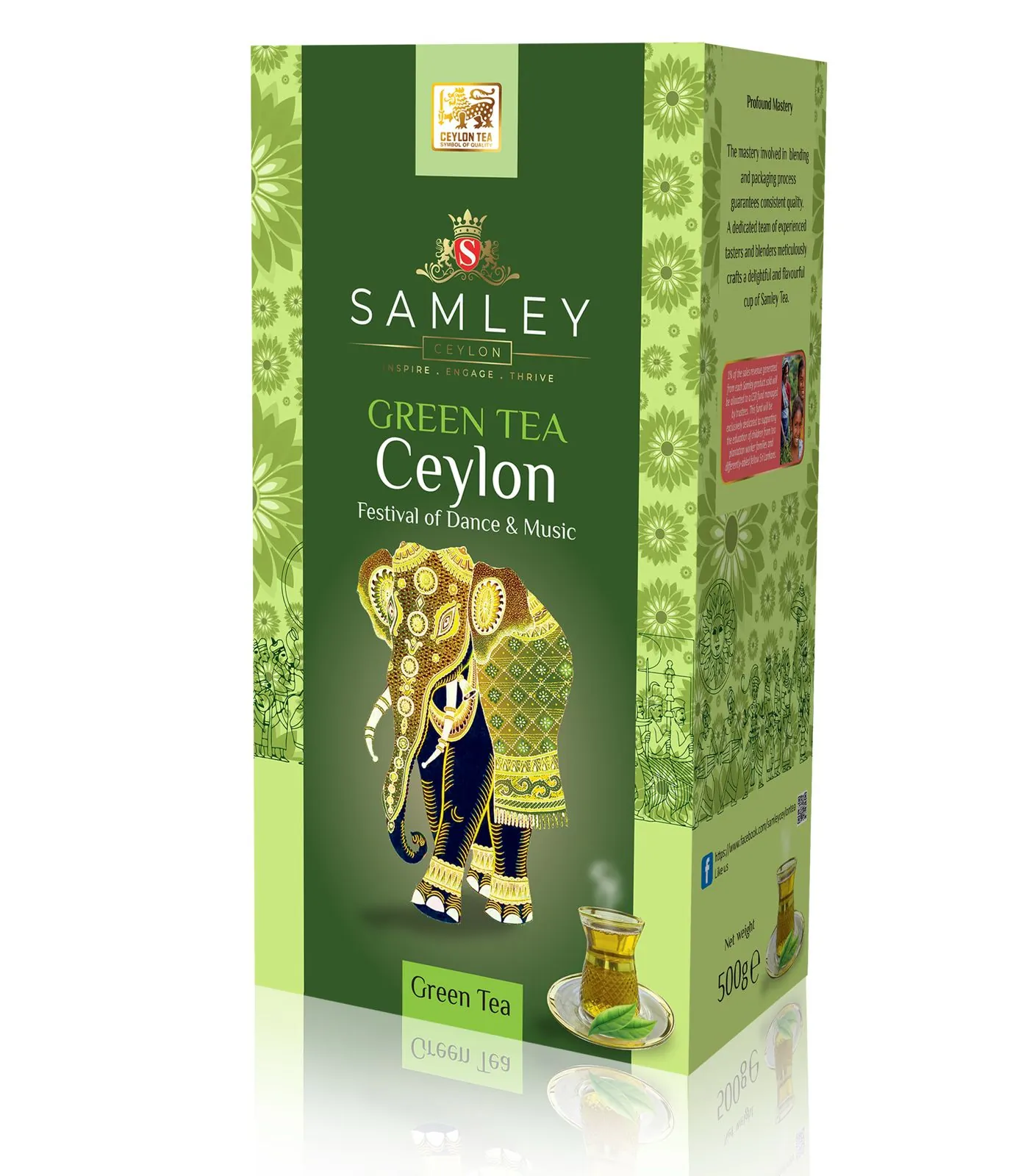 Ceylon Green Tea Loose (500g)